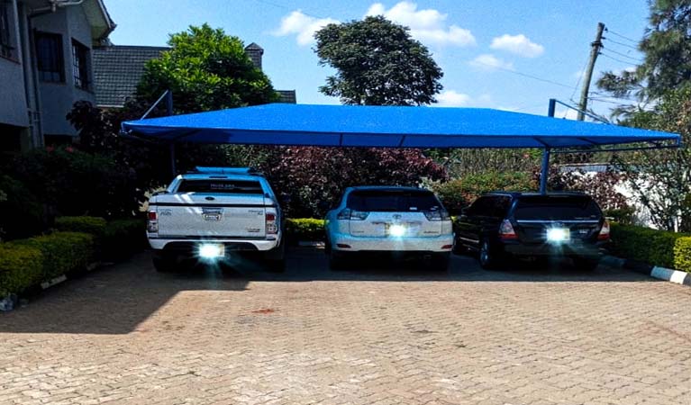 Car Park Shade system Kenya